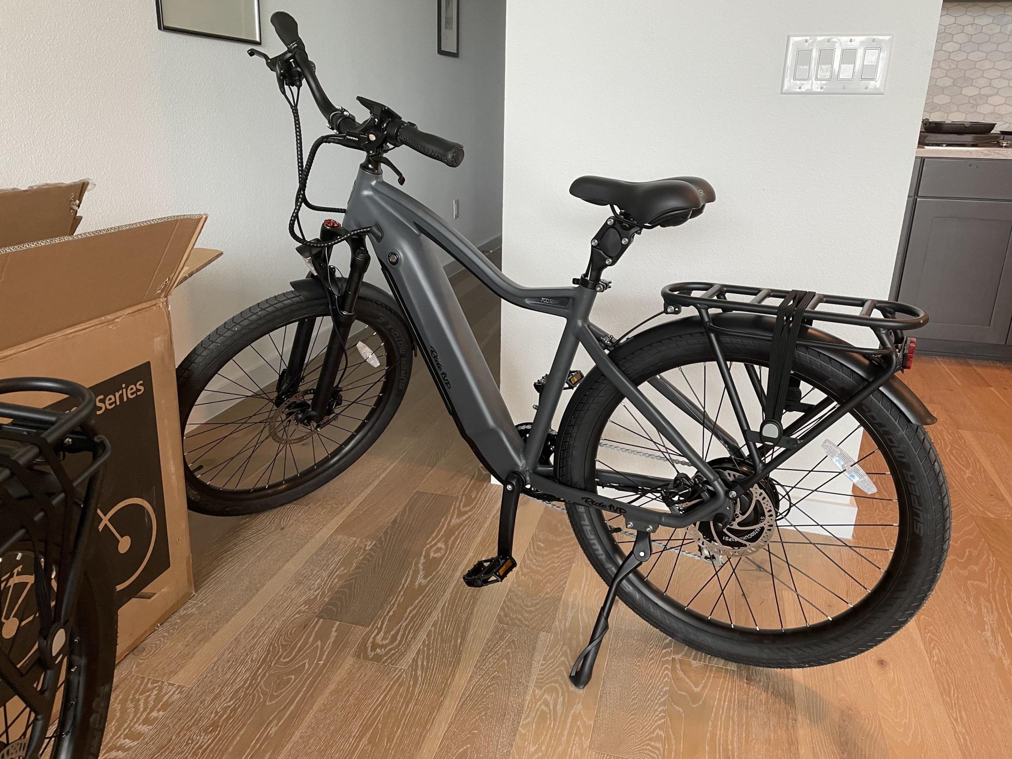 2021 Ride1Up XR Silver, gray or bare metal