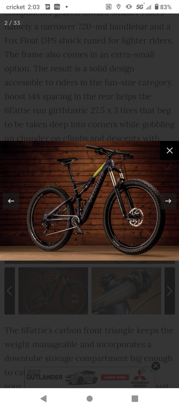 2016 Specialized Ryhme Purple