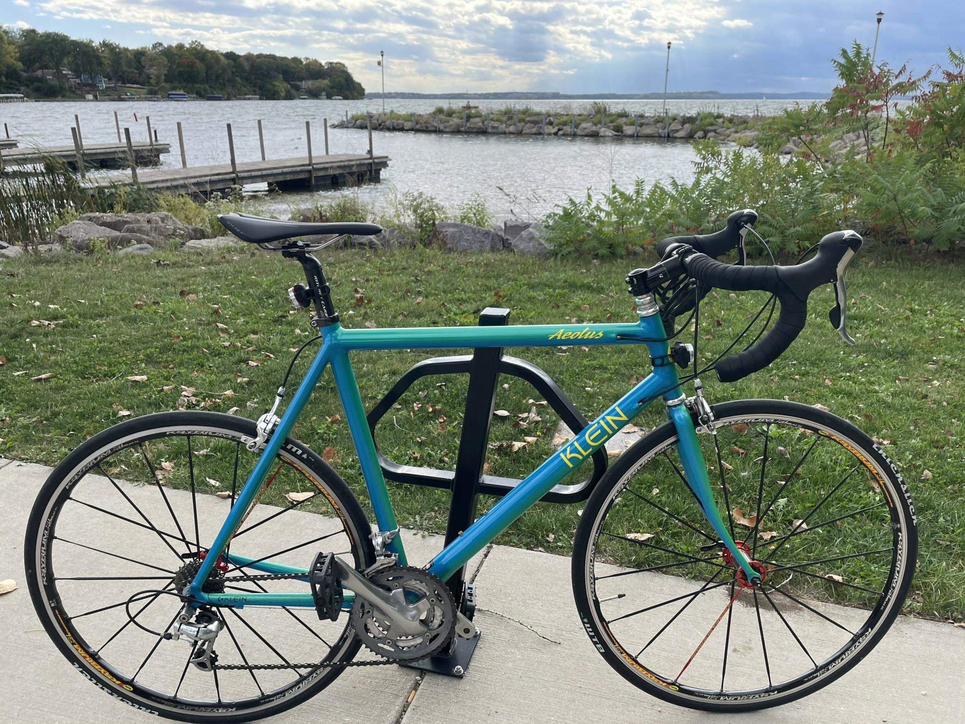 1996 Klein Bikes Green and Blue