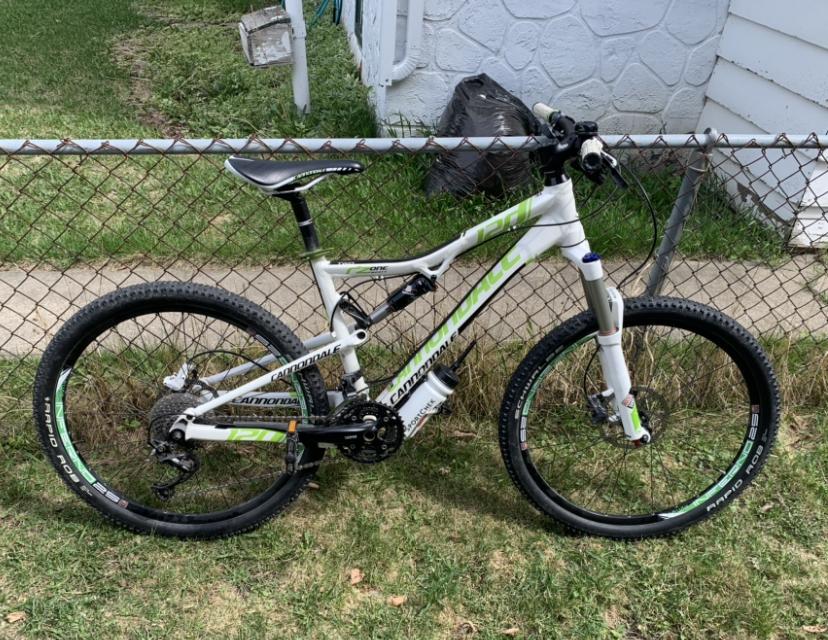 2013 Cannondale Rz120 2 White and Green