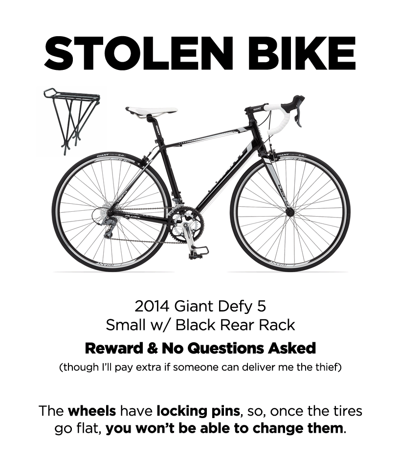 2014 Giant Defy 5  Black