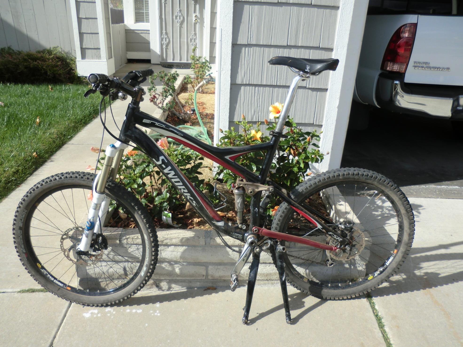 2009 Specialized S-Works Enduro SL Carbon  Black
