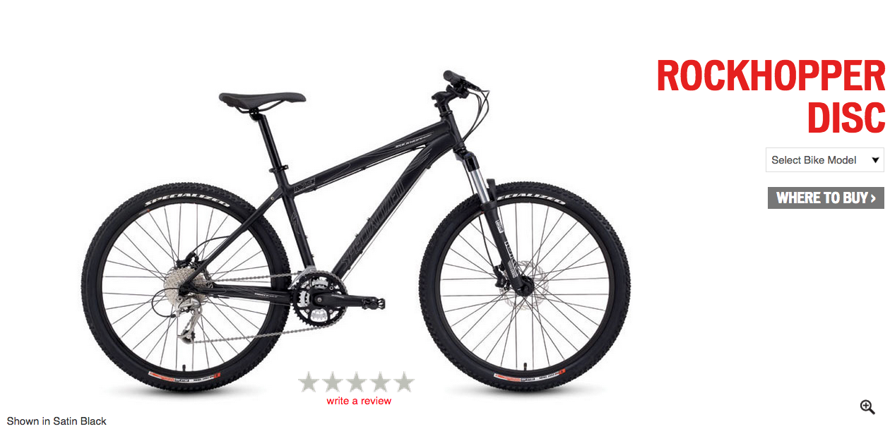 2007 Specialized Rockhopper Disc Black