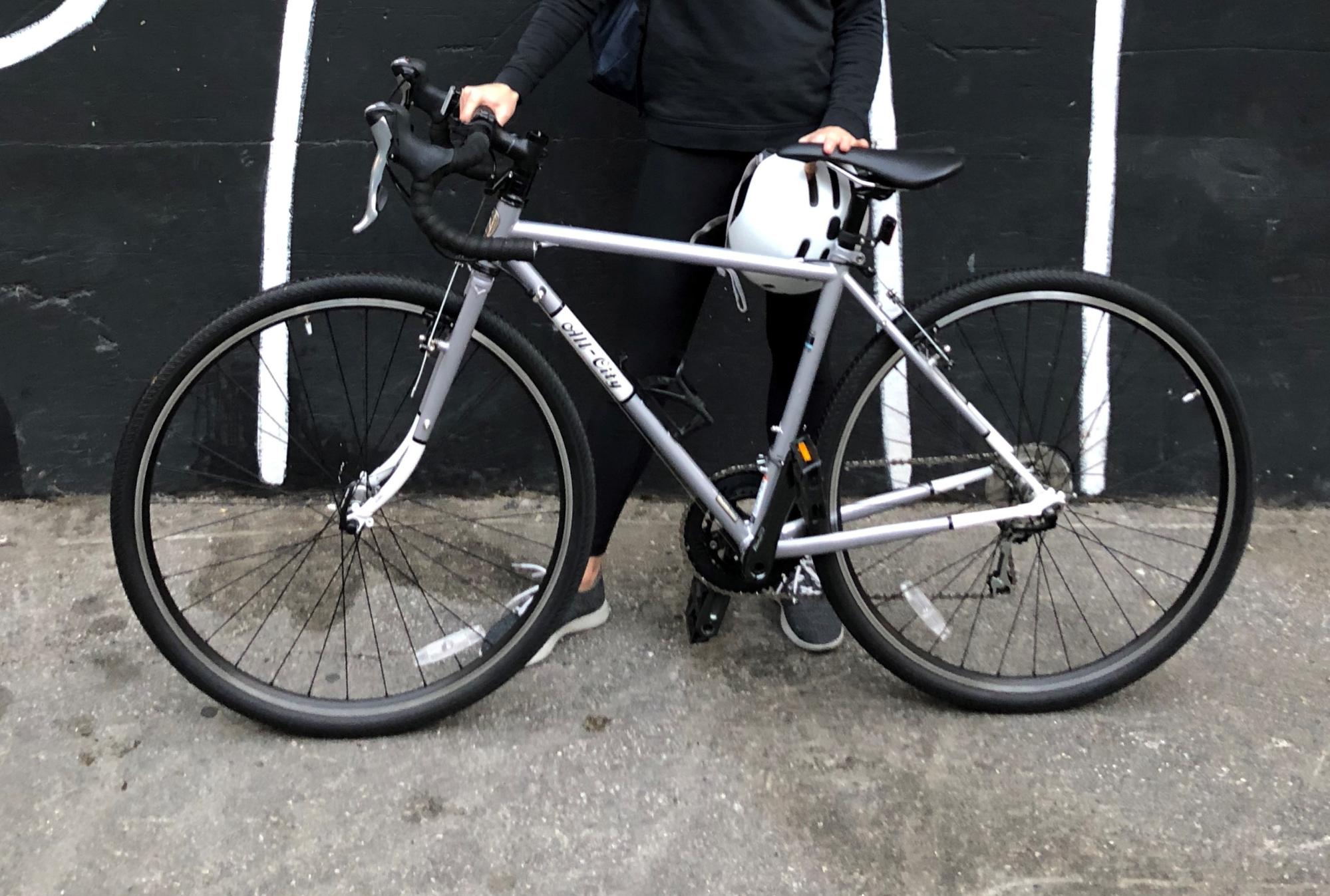 All City Space Horse Silver, gray or bare metal