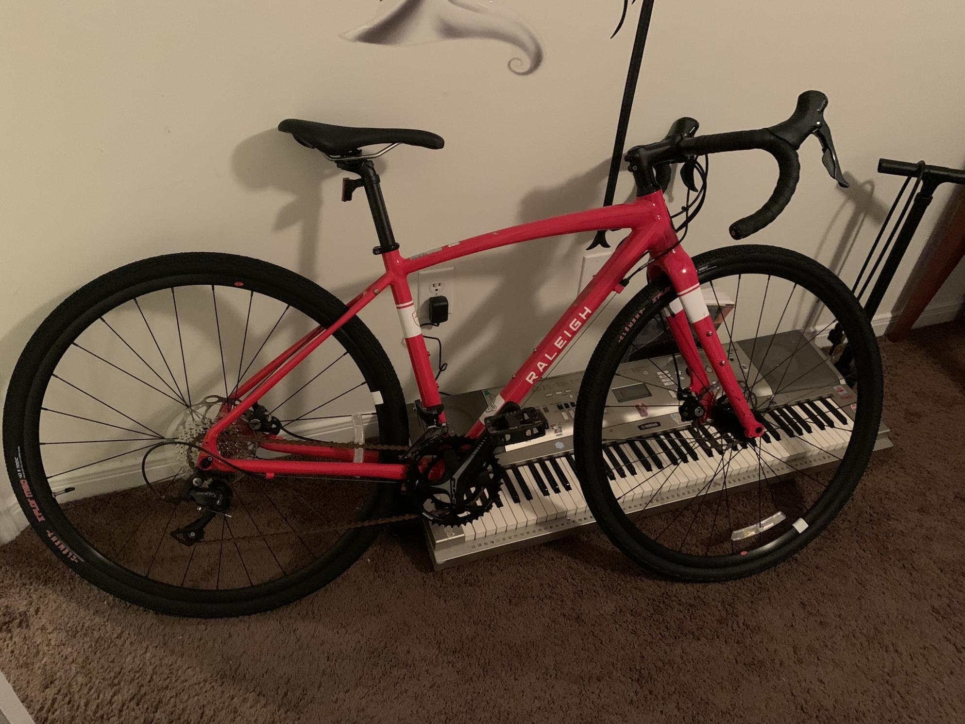 2019 Raleigh A1-6061 alloy gravel Red