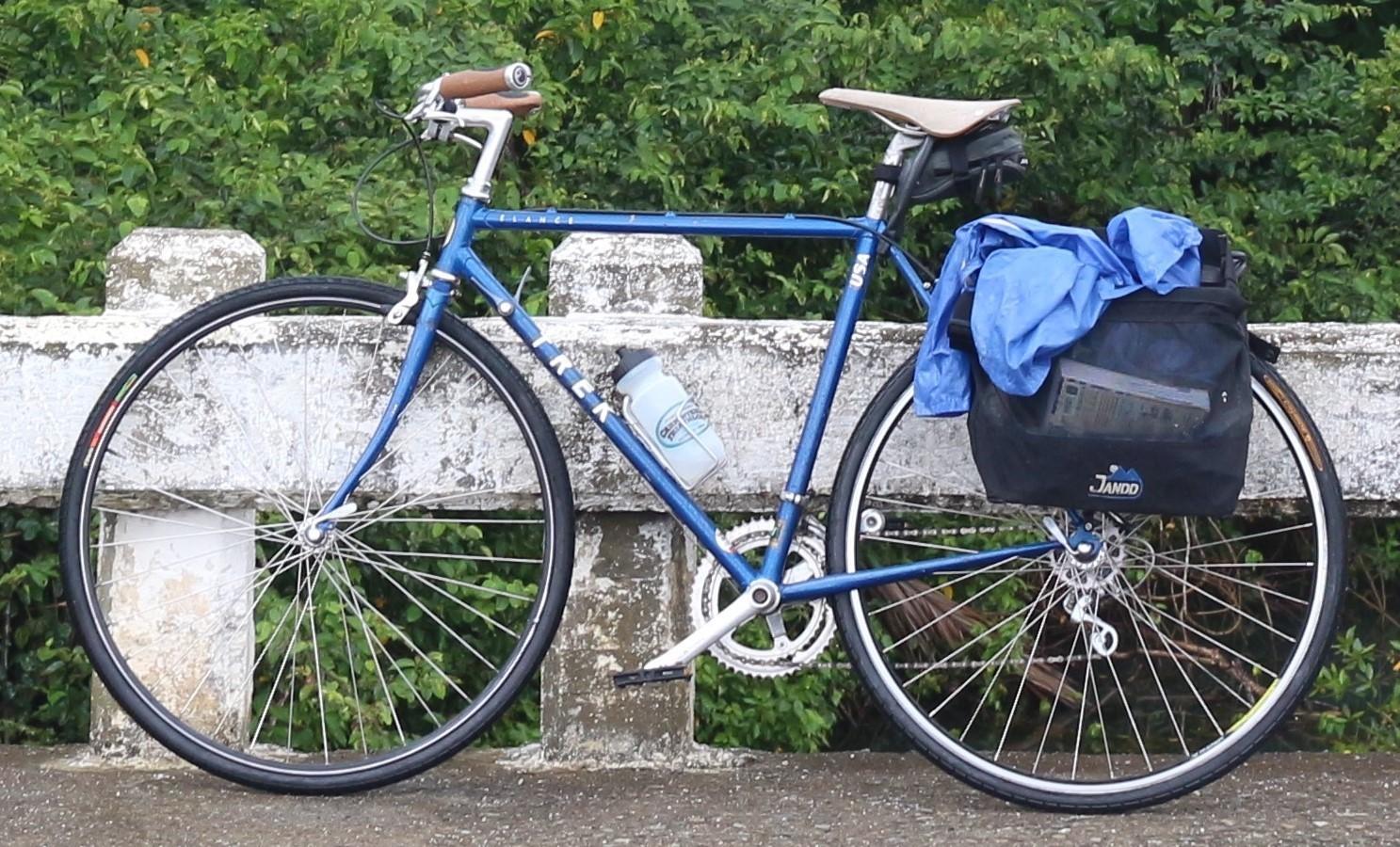 1987 Trek 400t Elance Blue