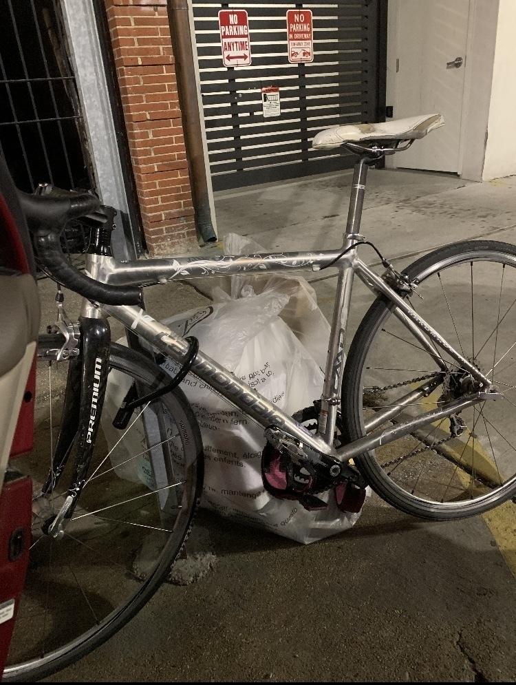 2009 Cannondale Caad9 6 Silver, gray or bare metal