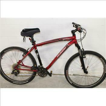 Hardrock Steel chromoly frame Red