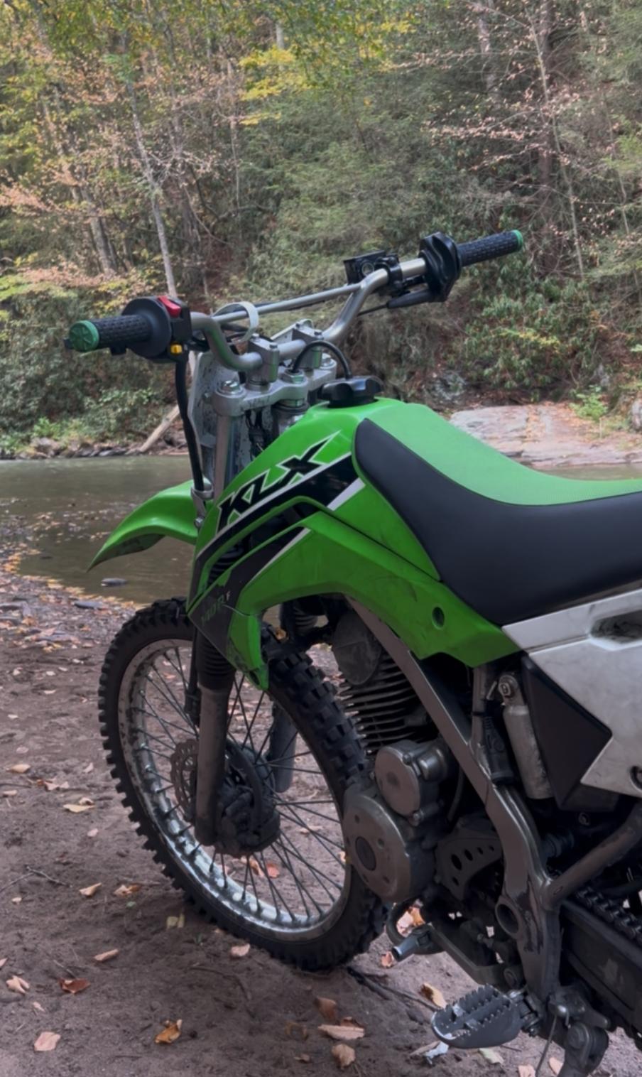2023 kawasaki klx 140 rf Green