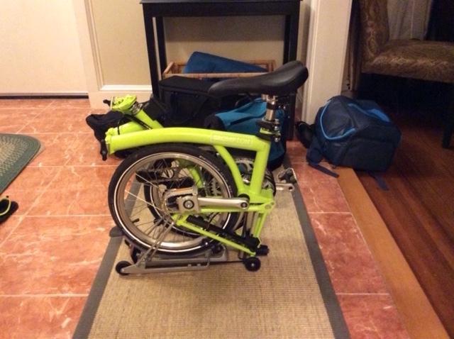 2017 Brompton Bicycle M6R Green
