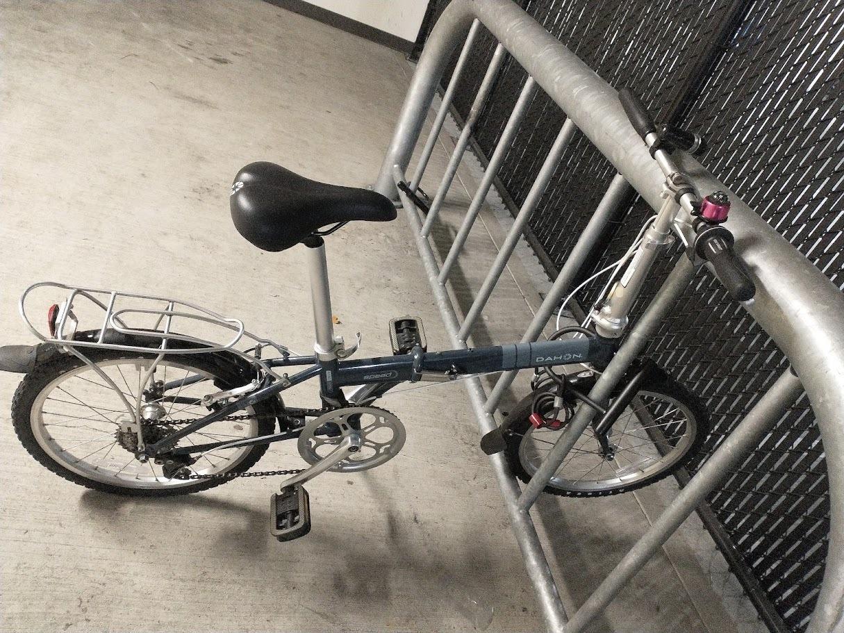 2012 Dahon Speed D7 Cromoly 4130 Silver, gray or bare metal