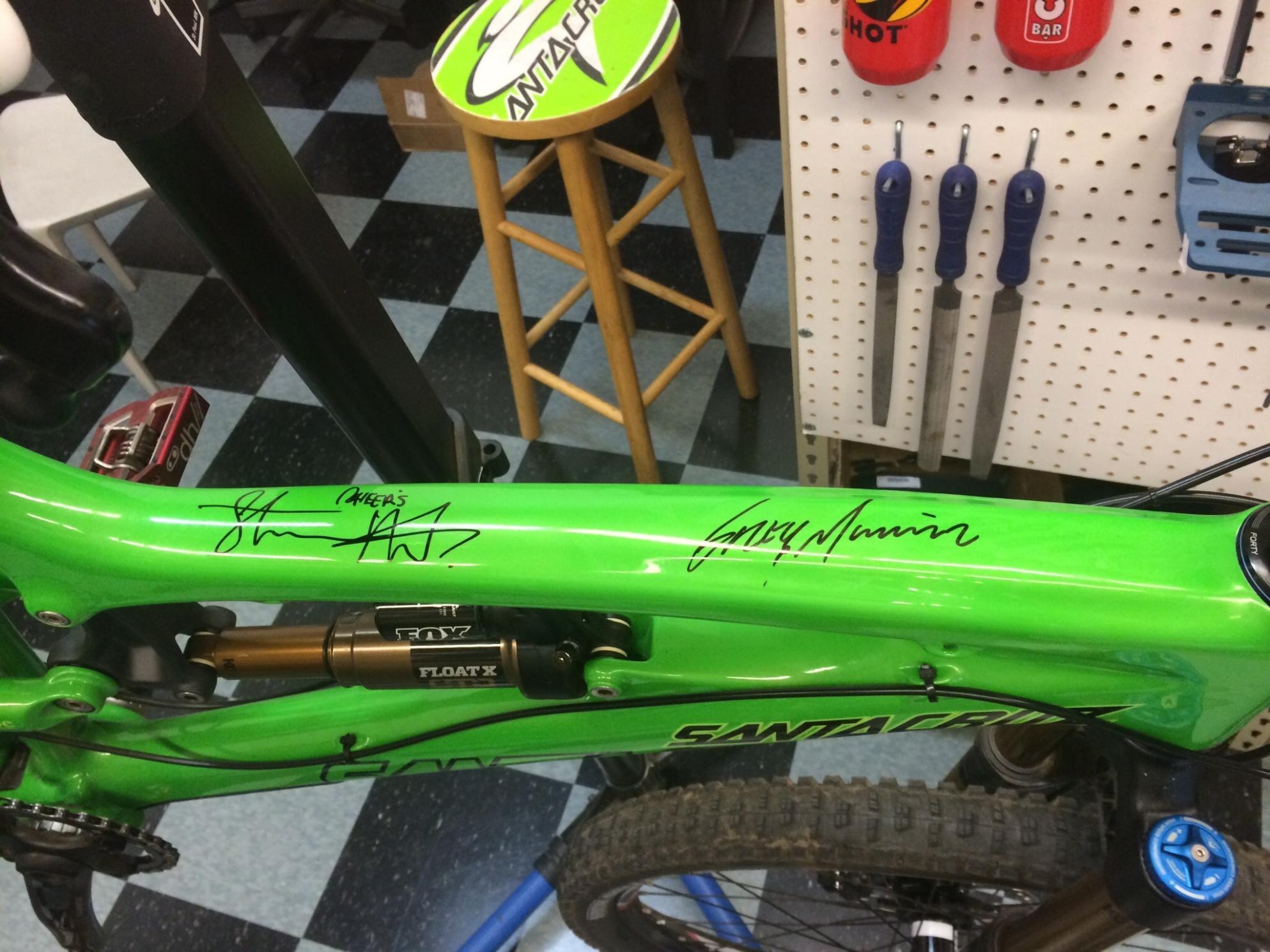 2013 Santa Cruz Nomad Green