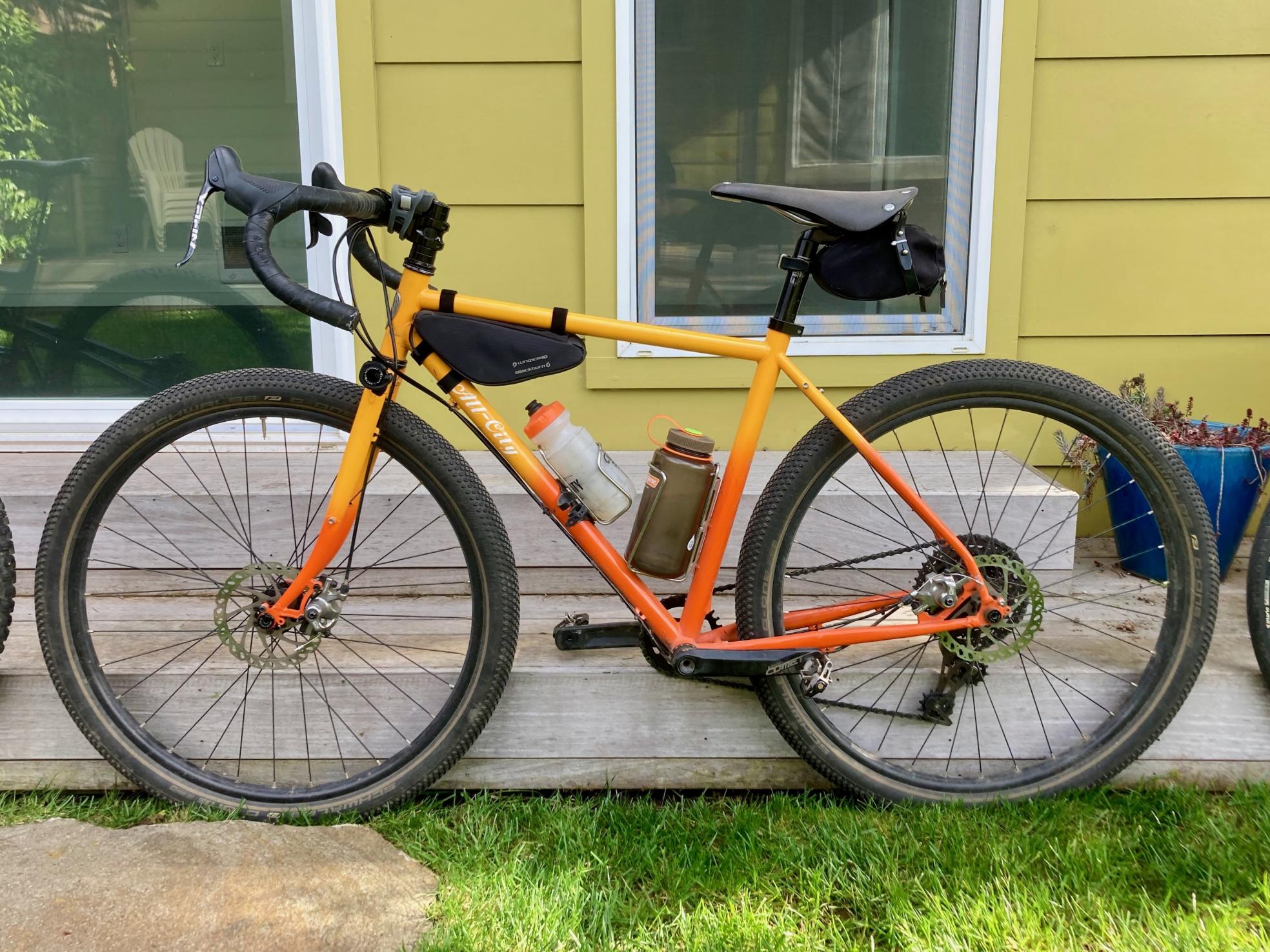 2018 All City Gorilla Monsoon Orange and Yellow or Gold