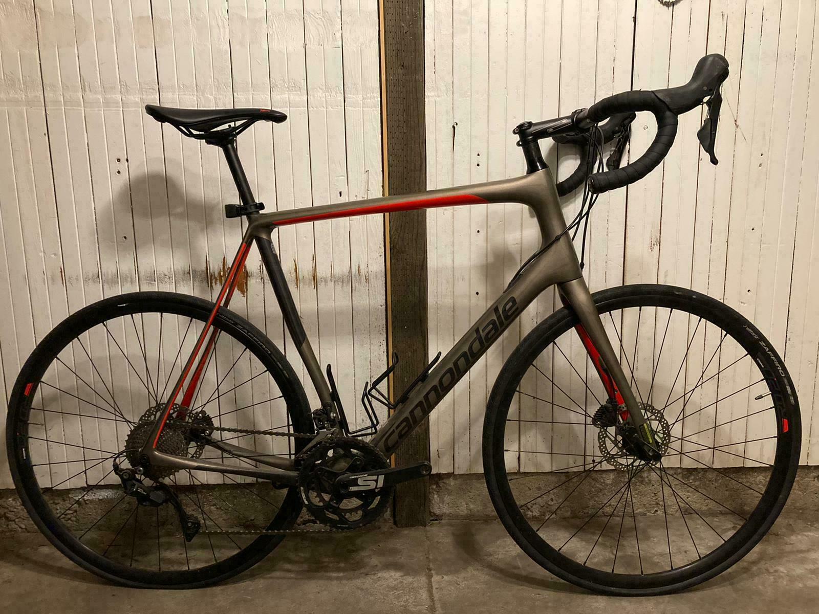 2019 Cannondale Synapse Silver, gray or bare metal