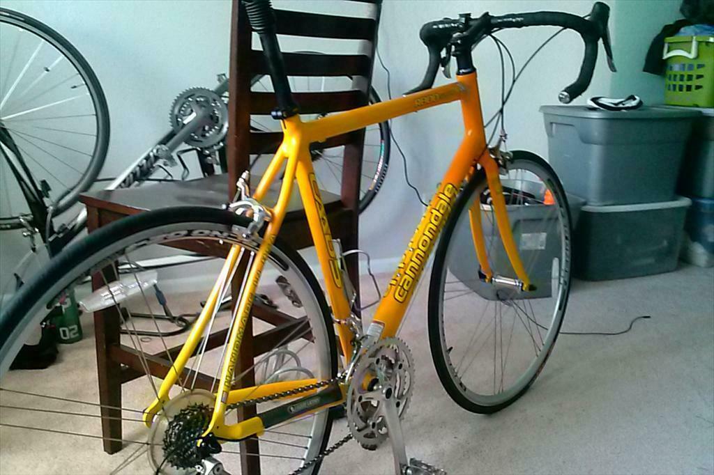 2003 Cannondale CAAD5 R800 Sport Yellow or Gold