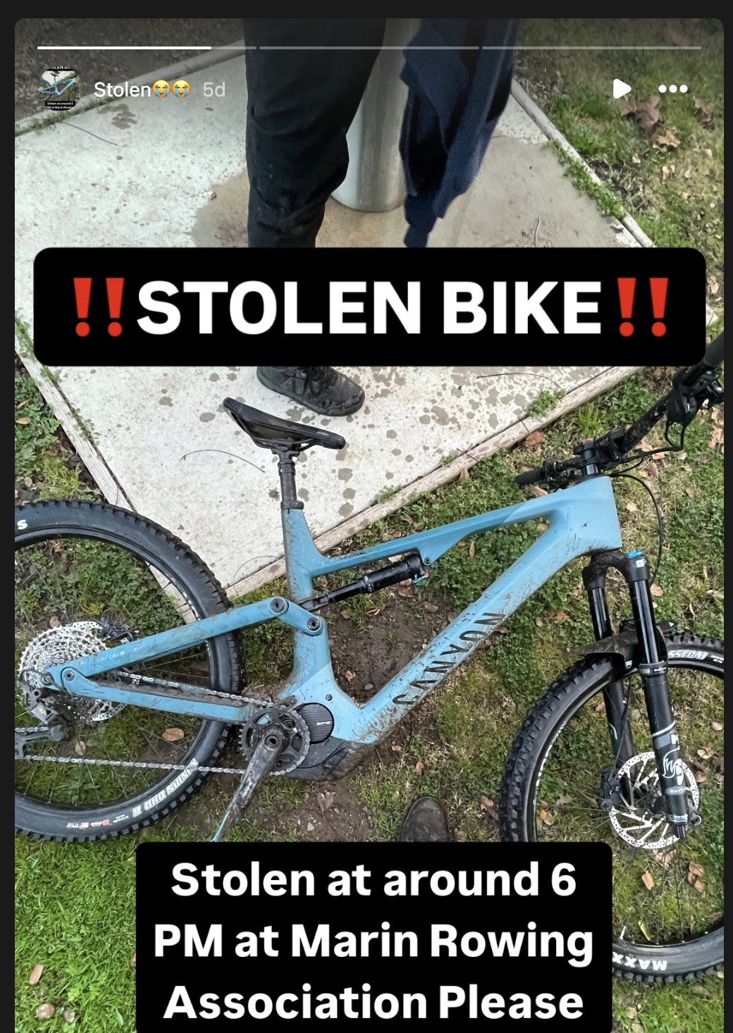 2023 Canyon bicycles Spectral ON CF 8 Blue