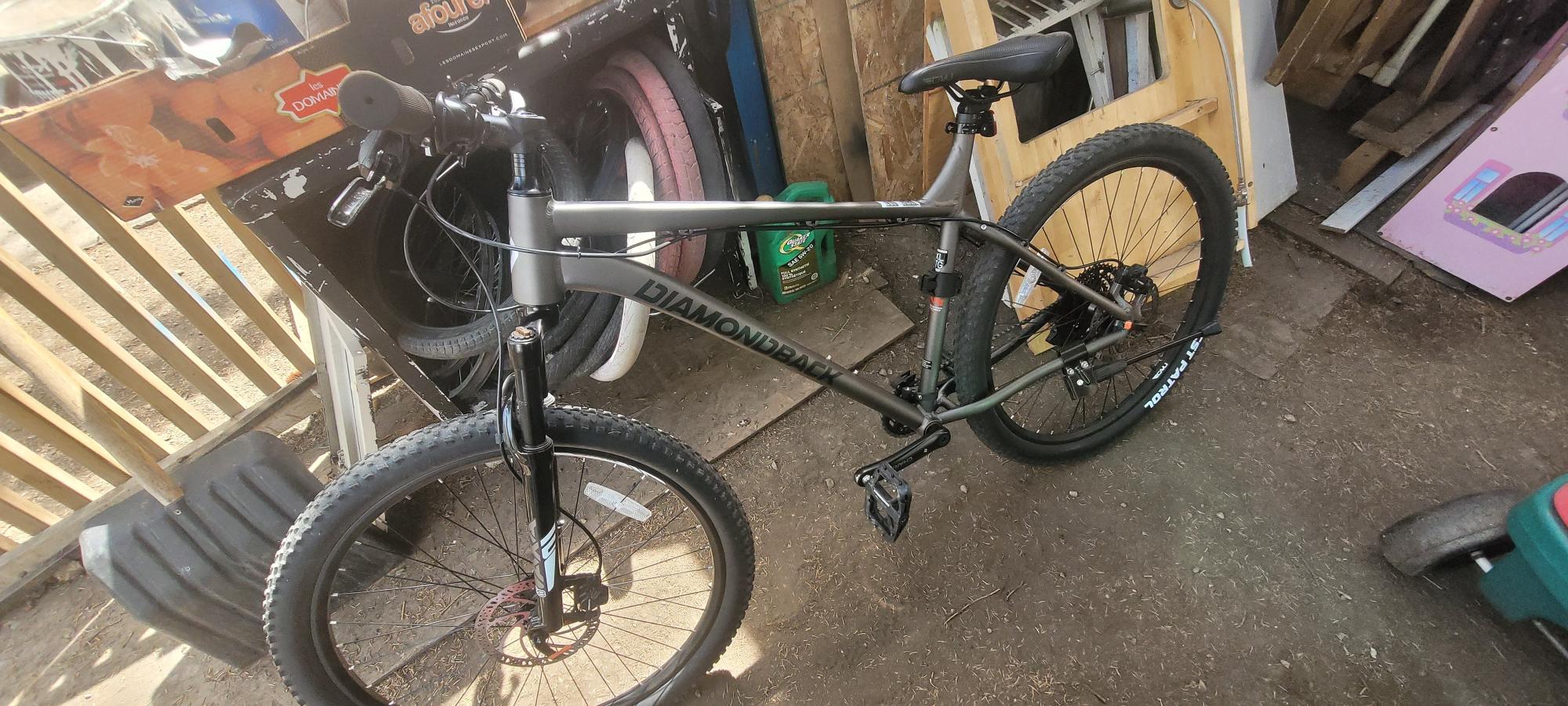 Diamondback MOTOWN Silver, gray or bare metal