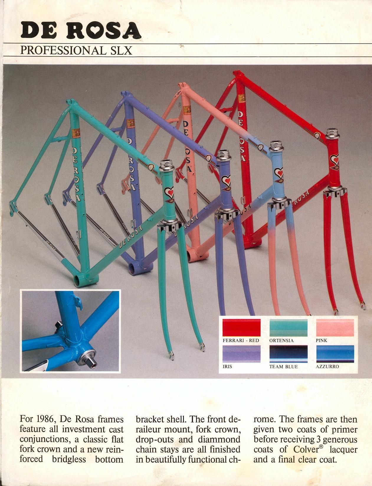 1984 De Rosa Professional Green