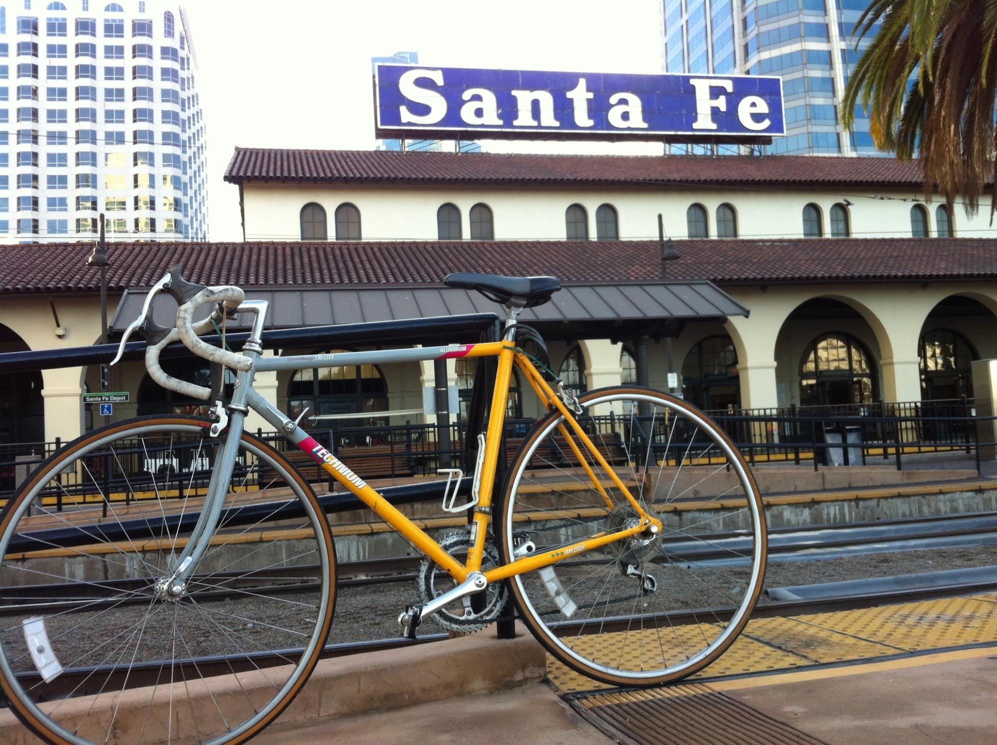 Raleigh Technium Yellow or Gold, Silver or Gray, and Pink
