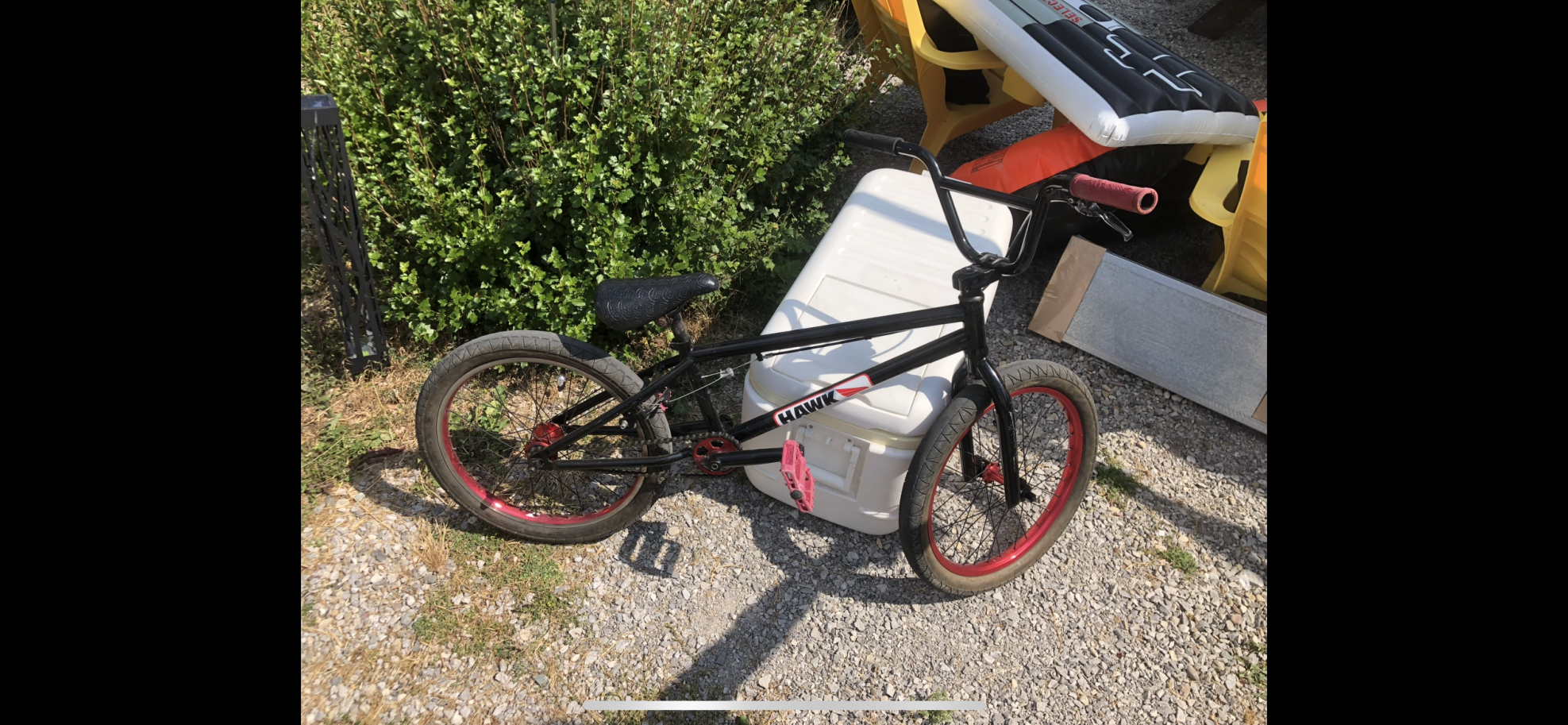 2025 Hawk Hawk Black and Red