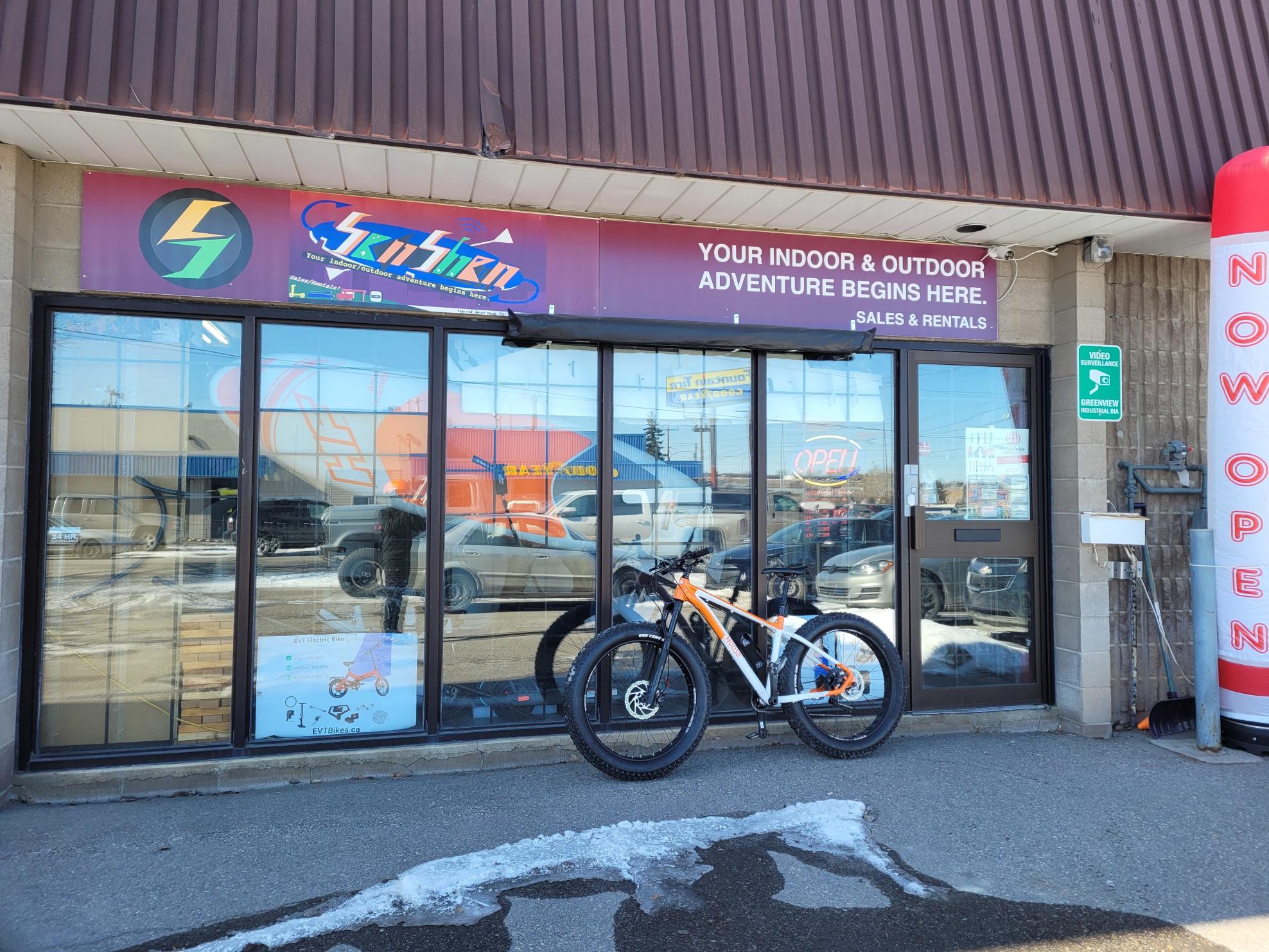 Moose Fat bike Orange