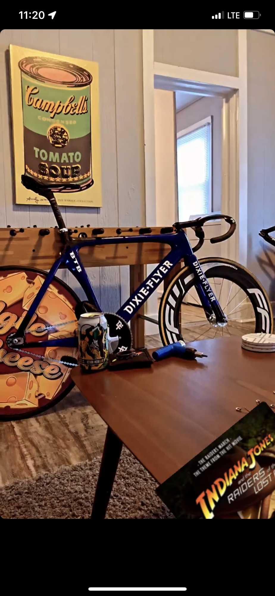 2018 Dixie Flyer BTB Track Blue