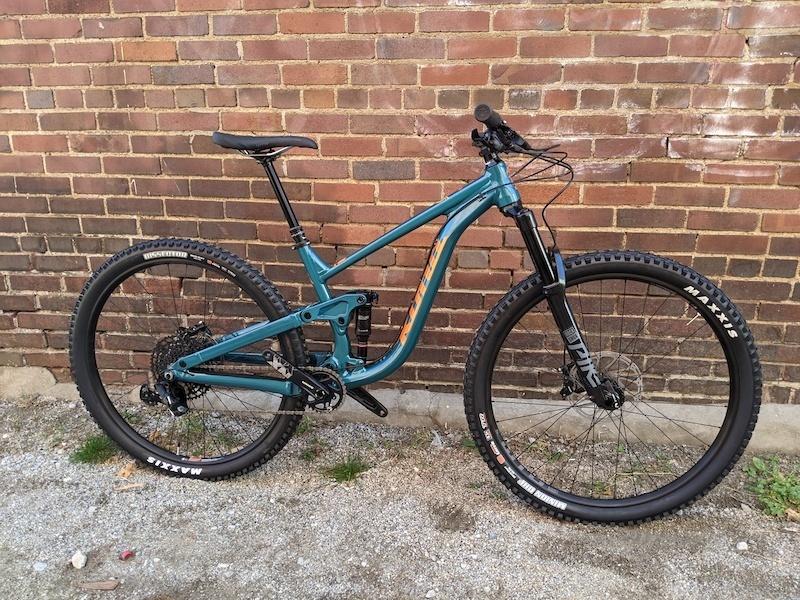 Kona PROCESS 134 DL Teal and Orange