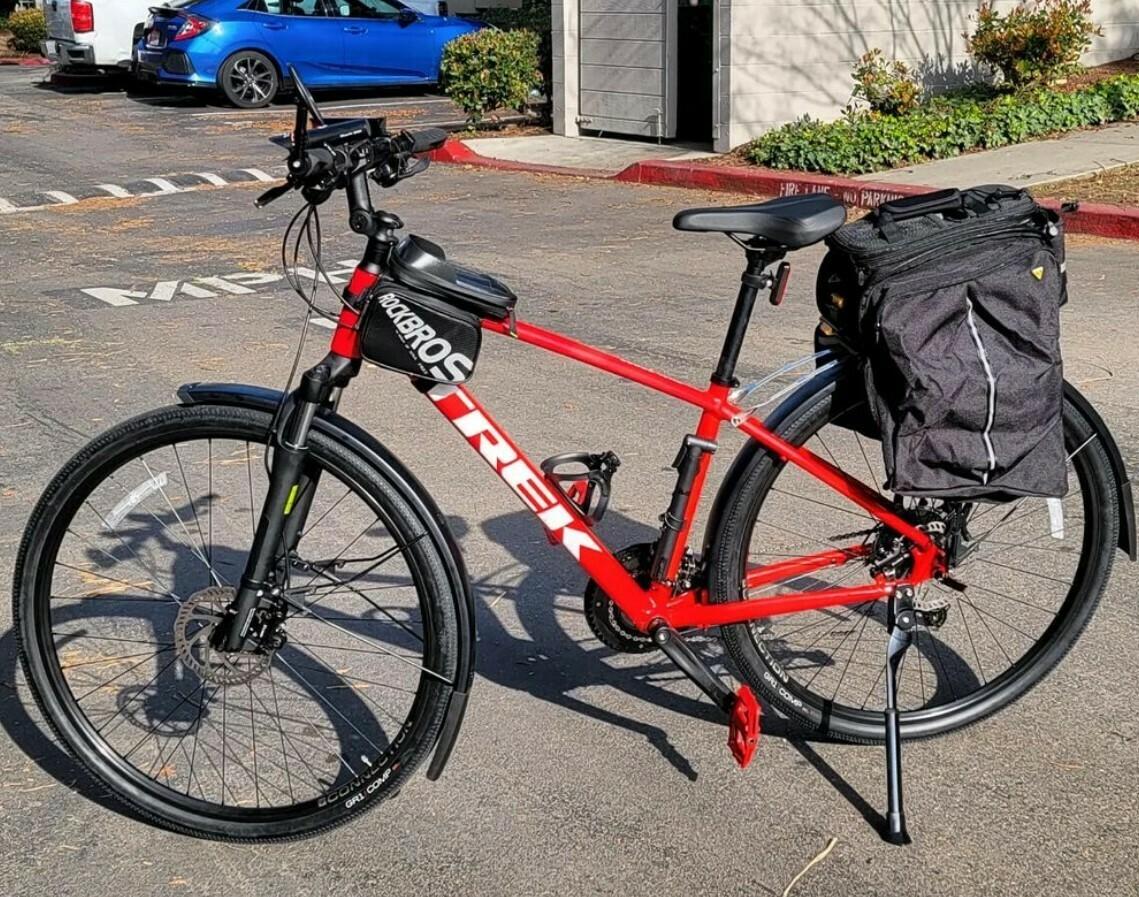 2022 Trek Bike Dual Sport 2 Viper Medium Red