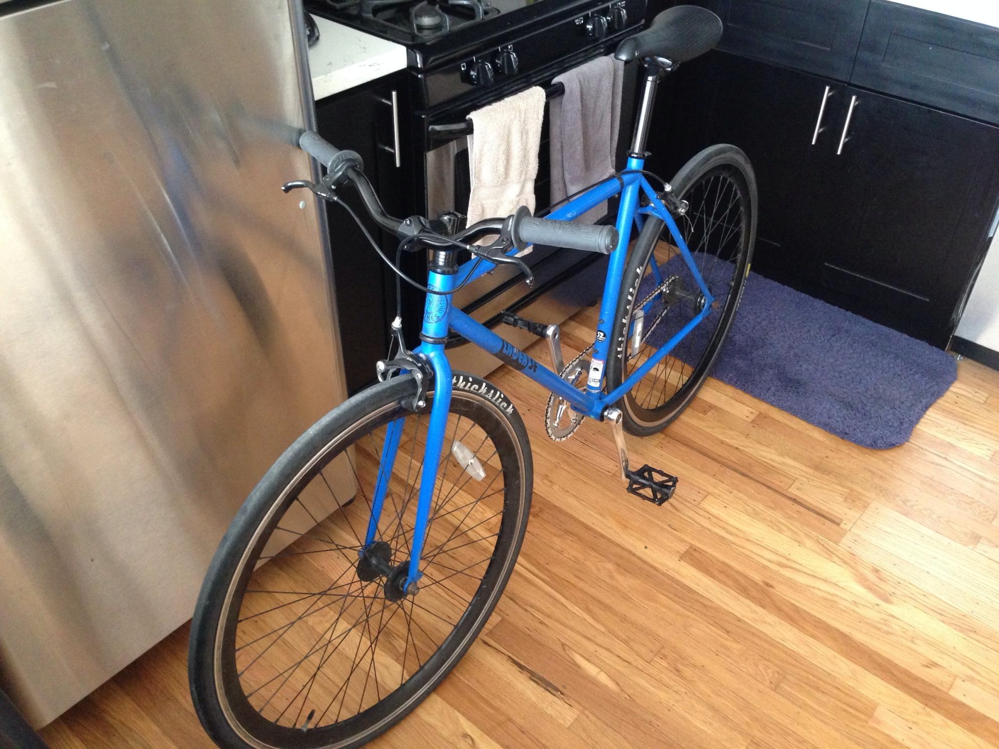 SE Bikes Lager Blue and Black