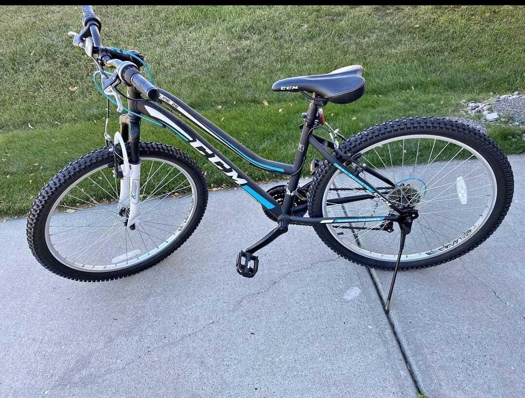 CCM Hardline 26 Black, White, and Blue