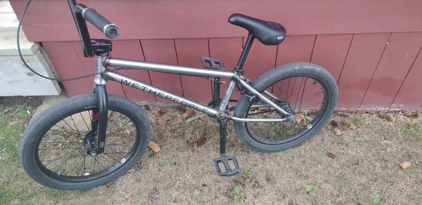 2021 WeThePeople WTP Nova Silver, gray or bare metal and Black