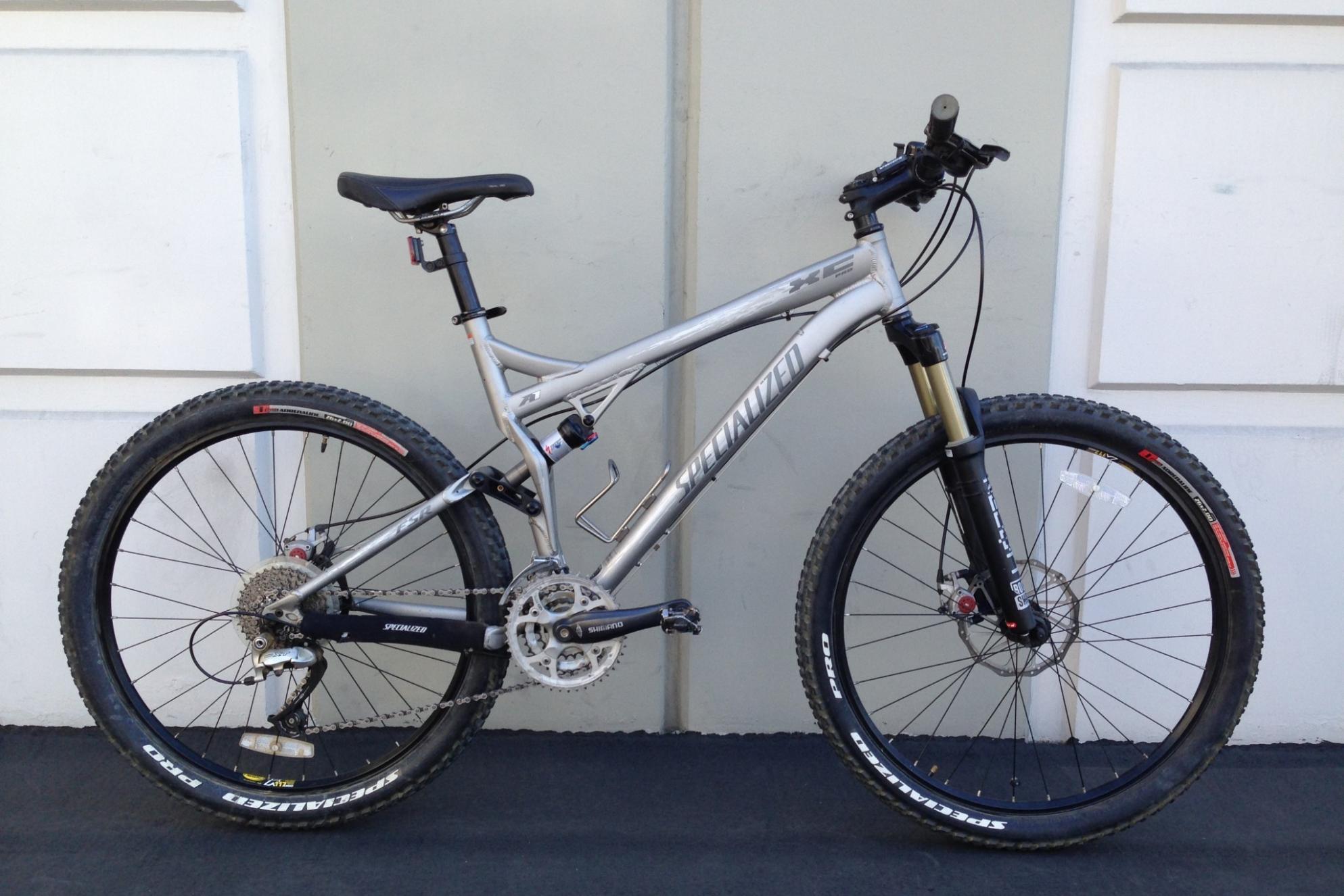 2006 Specialized FSR xc Pro (Mechanical Disc) Silver or Gray