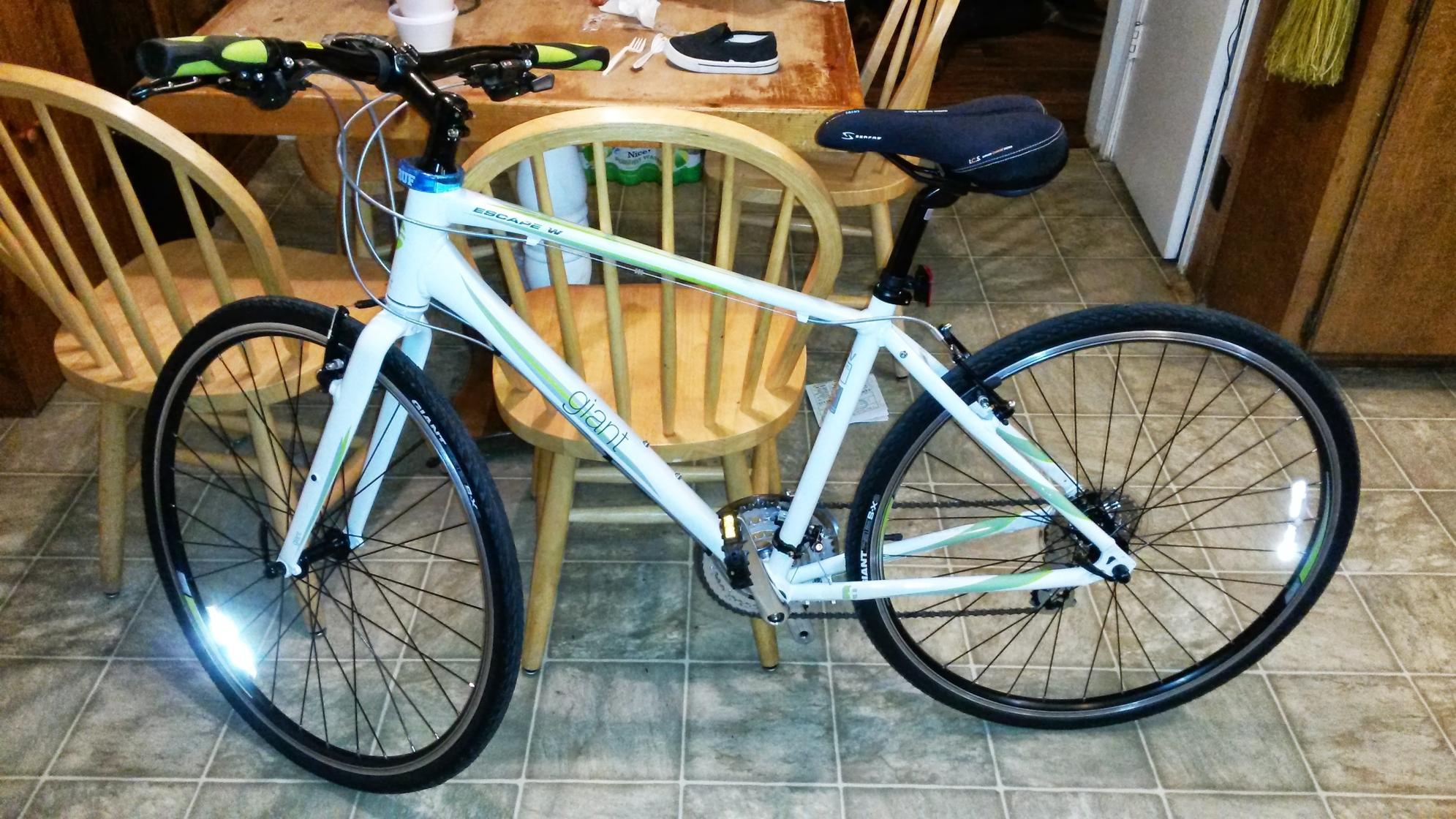 2012 Giant Escape 0 W White