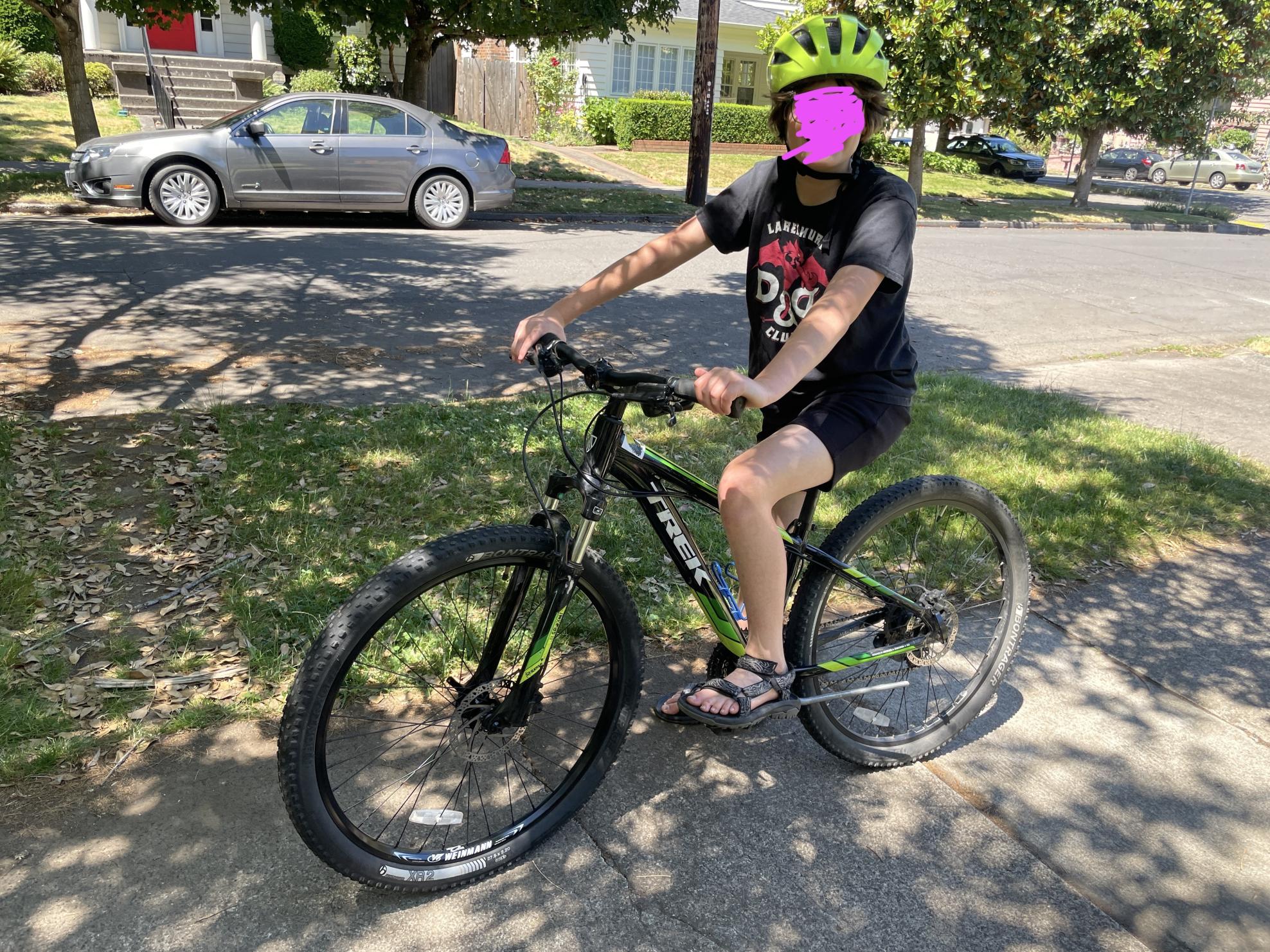 2015 Trek Marlin 6 Black and Green