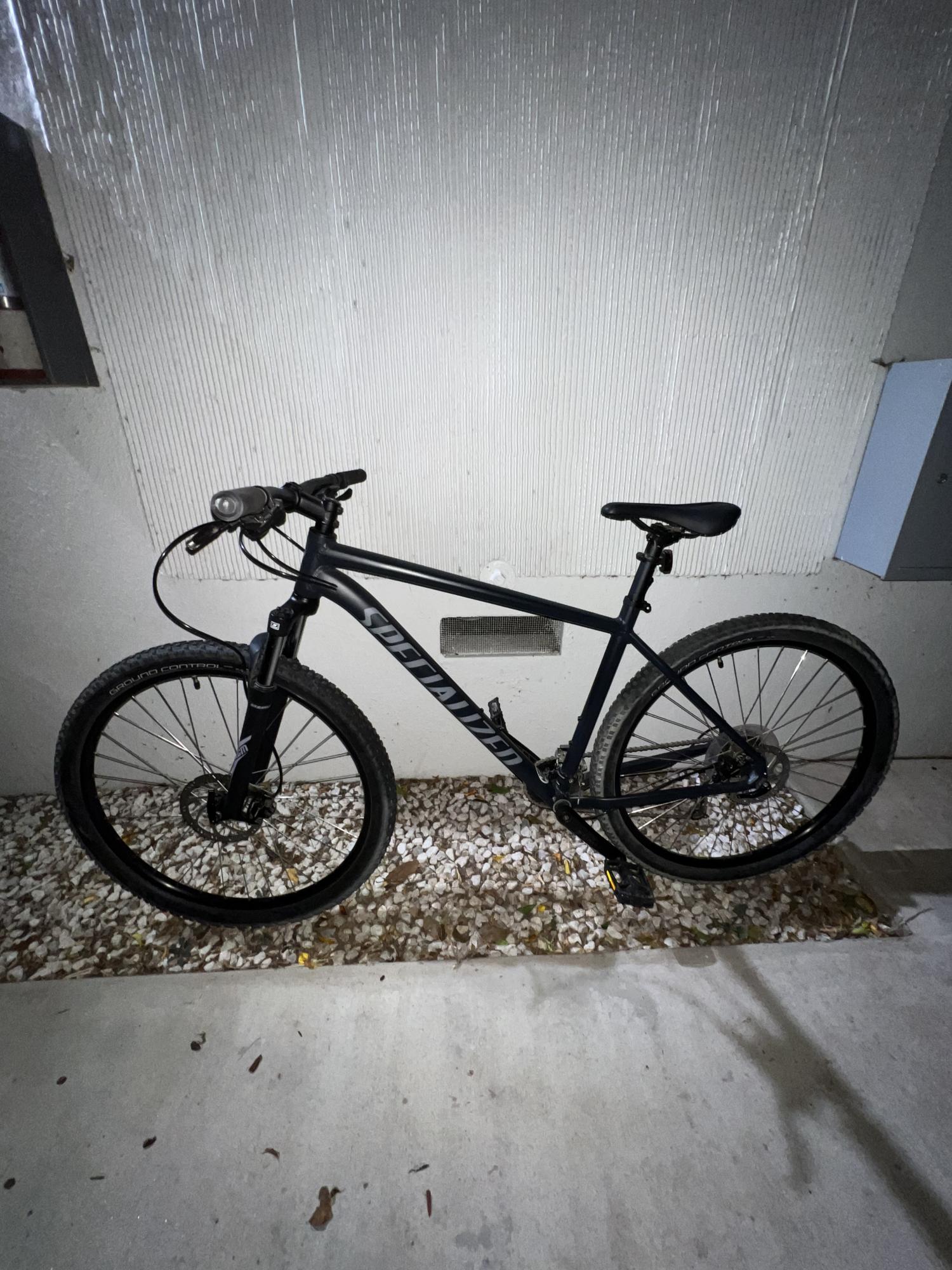Specialized Rockhopper Expert 29 Black and Silver, gray or bare metal