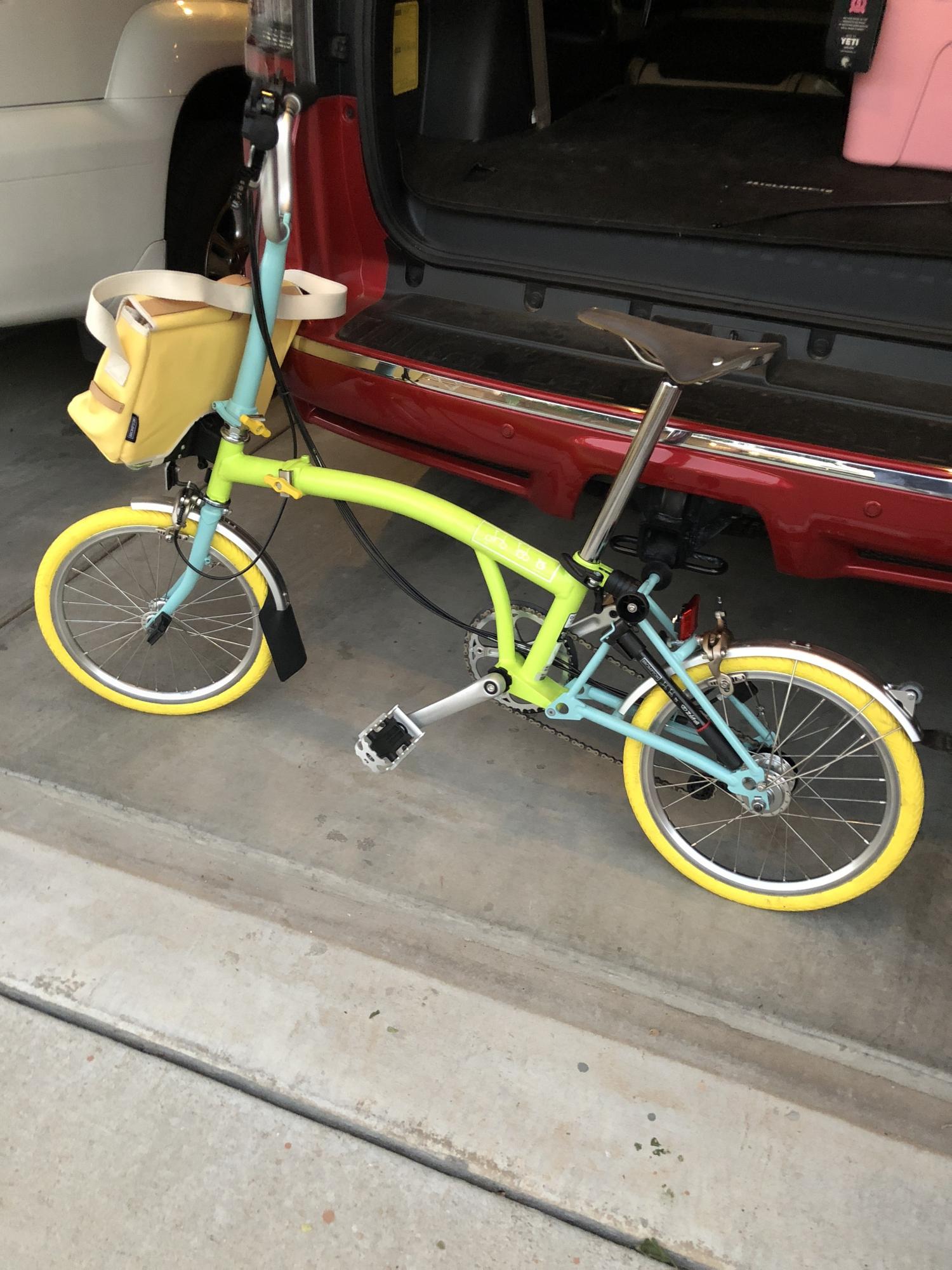 2016 Brompton Bicycle 499880 Teal