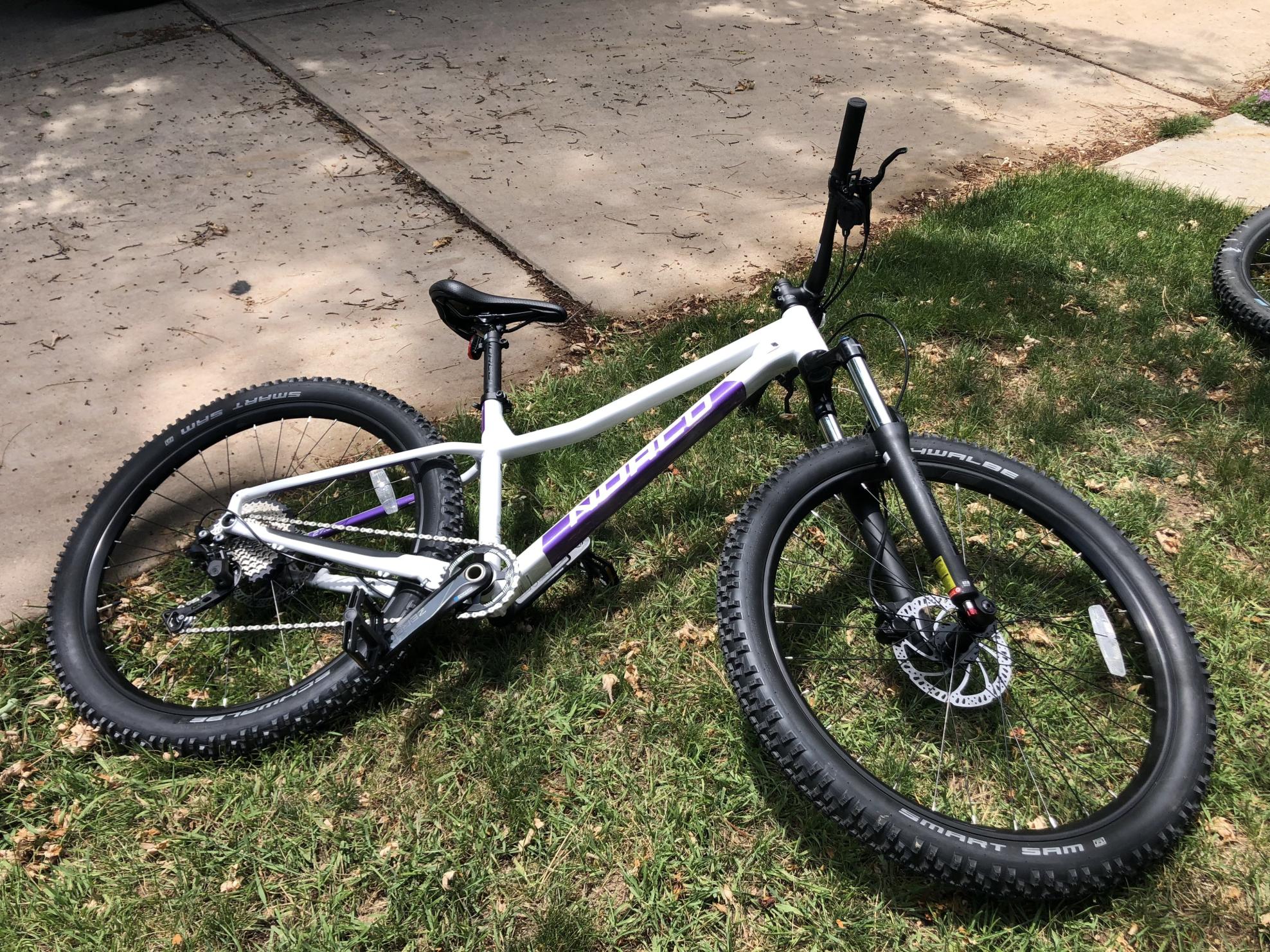 2020 Norco Bikes Fluid HT3 White and Purple