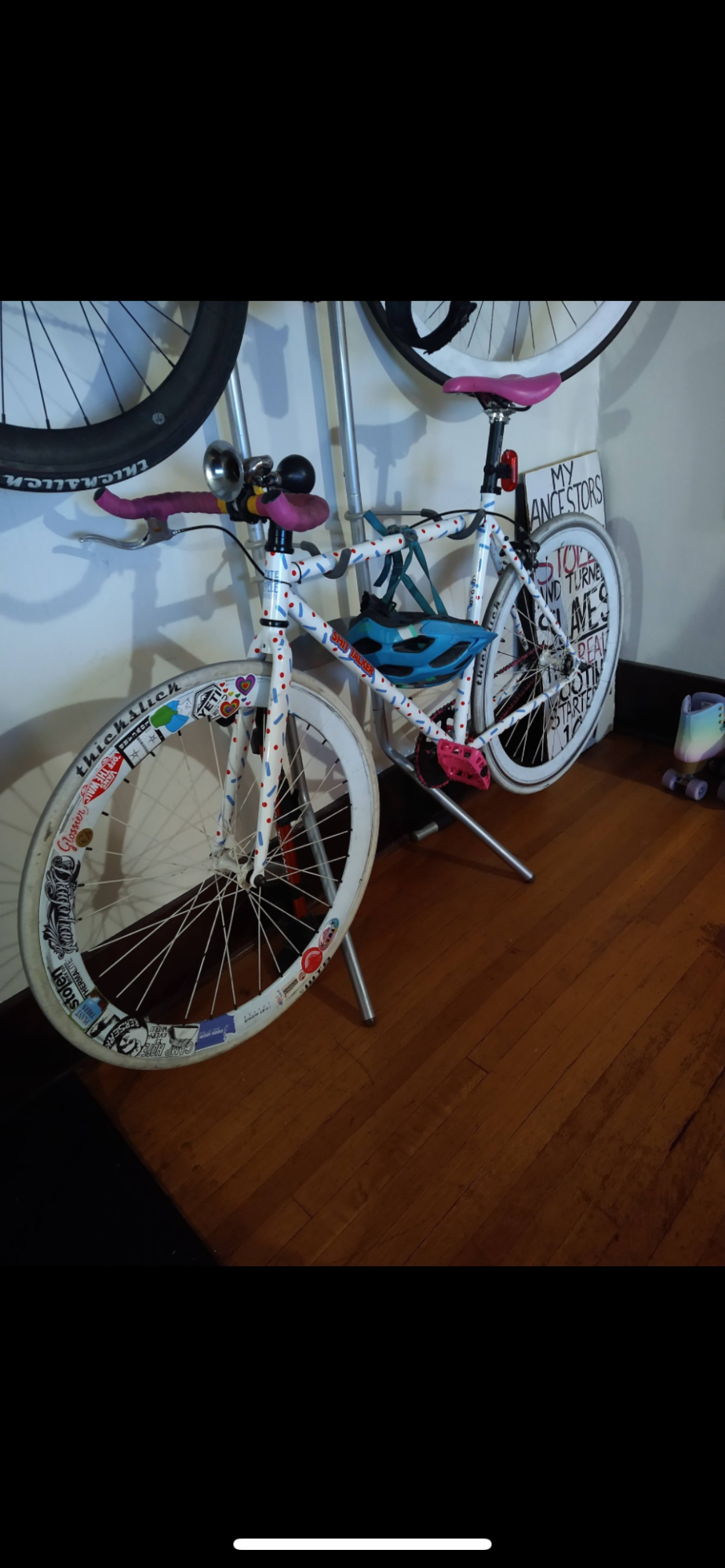 2019 State Bicycle Co. Pardi B White, Blue, and Red