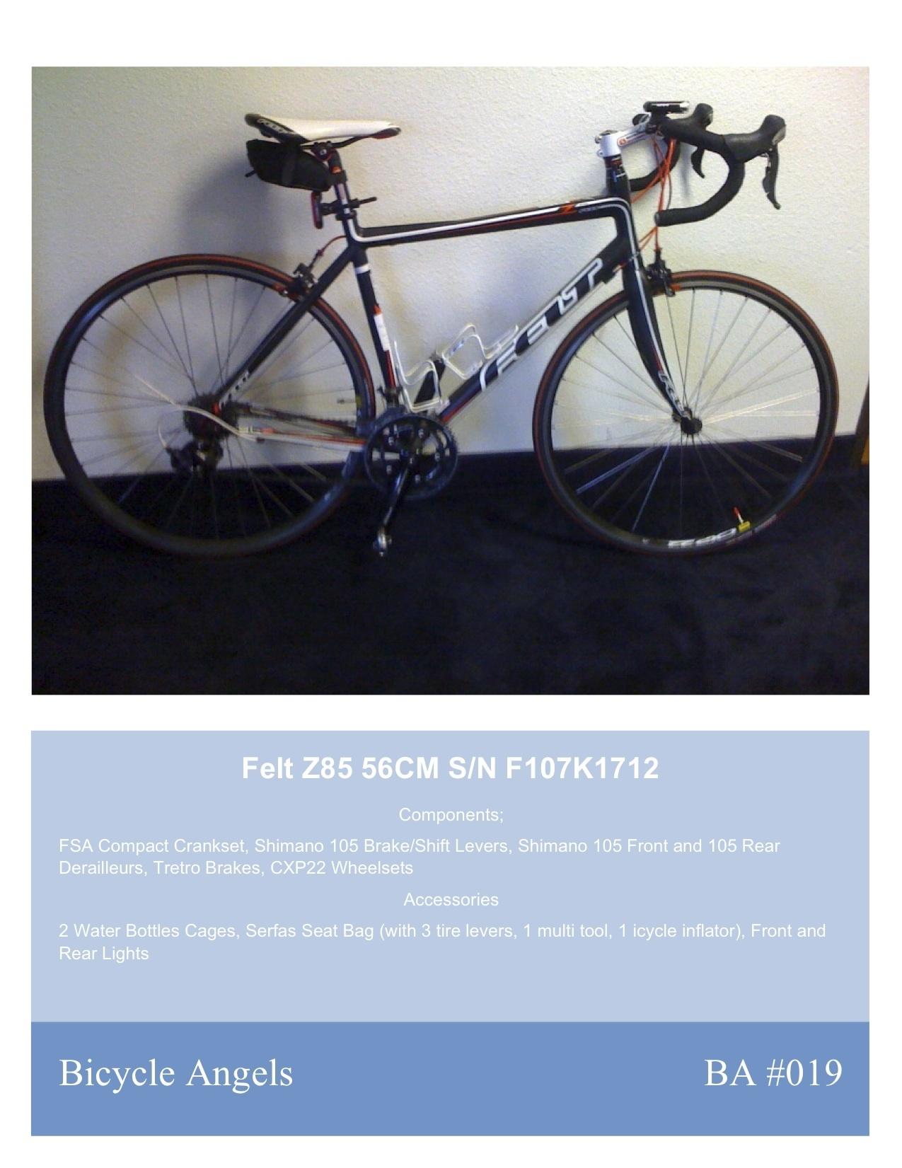 2010 Felt Z85  Black