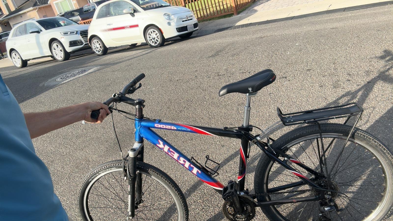 Trek 4500 Black, Blue, and Red