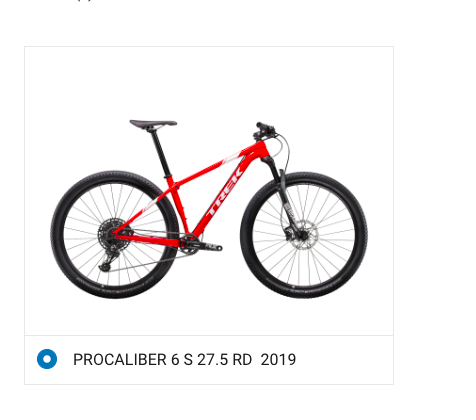 2019 Trek Procaliber 6 S Red