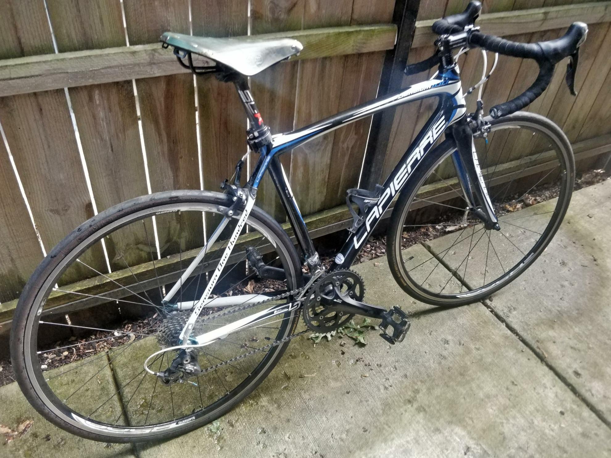 2015 Lapierre Sensium Black, Blue, and White