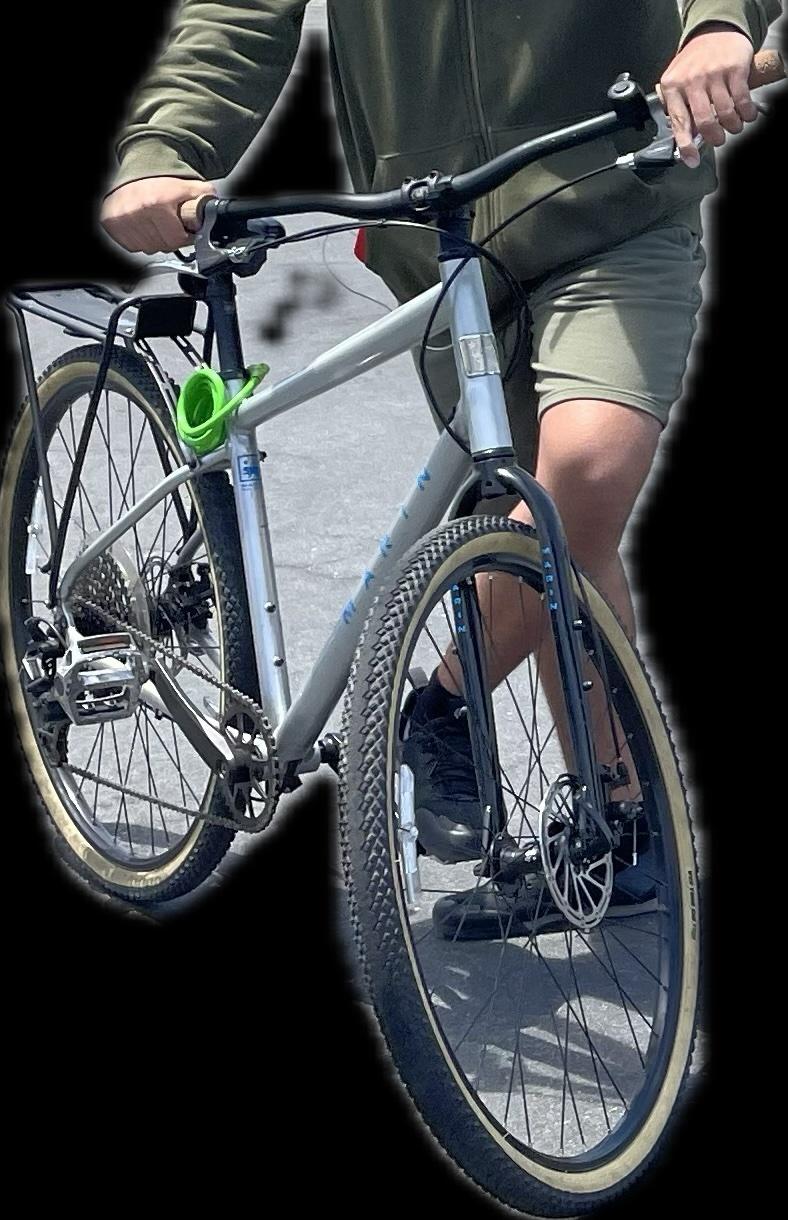 2020 Marin Bikes Kentfield 2 Silver, gray or bare metal and Black