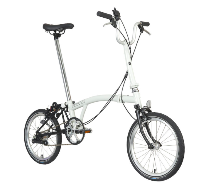2024 Brompton Bicycle A Line White