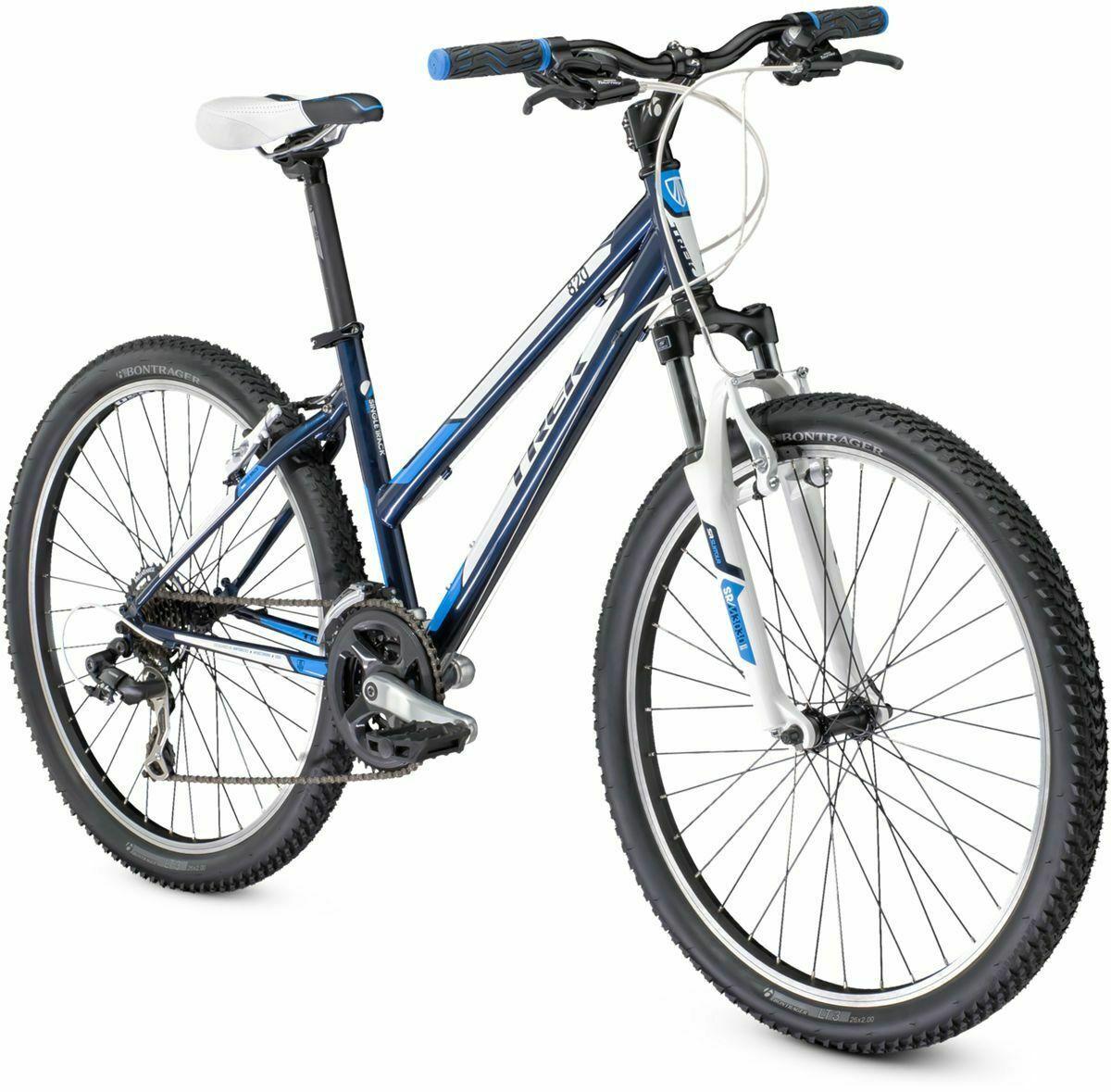 2014 Trek 820 Blue and White