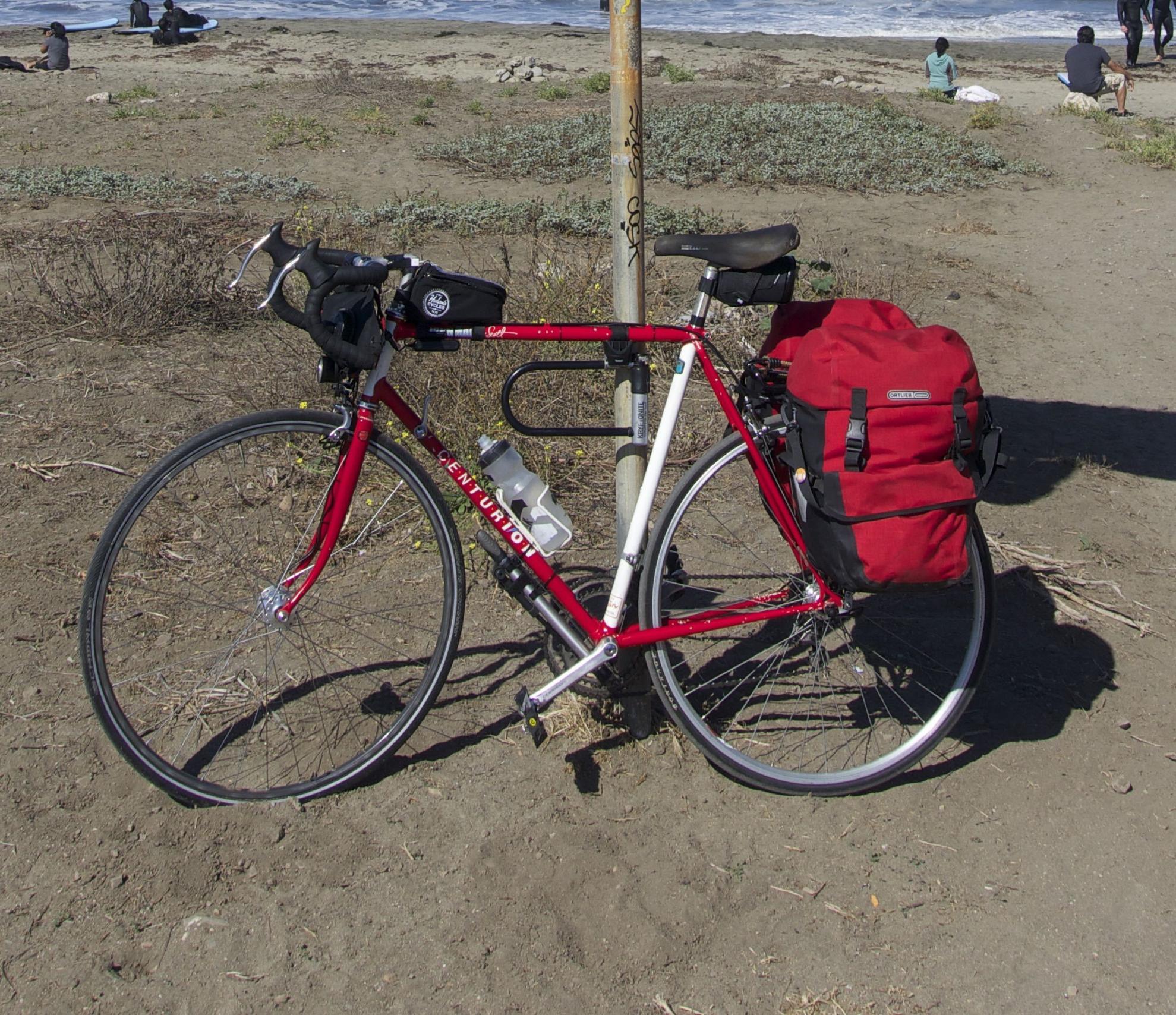 1986 Centurion Ironman Dave Scott Red and White