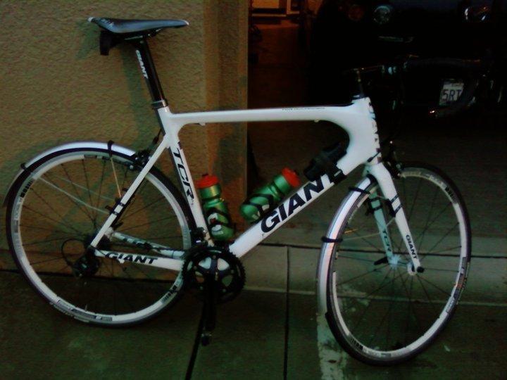 2011 Giant TCR Advanced 2  White