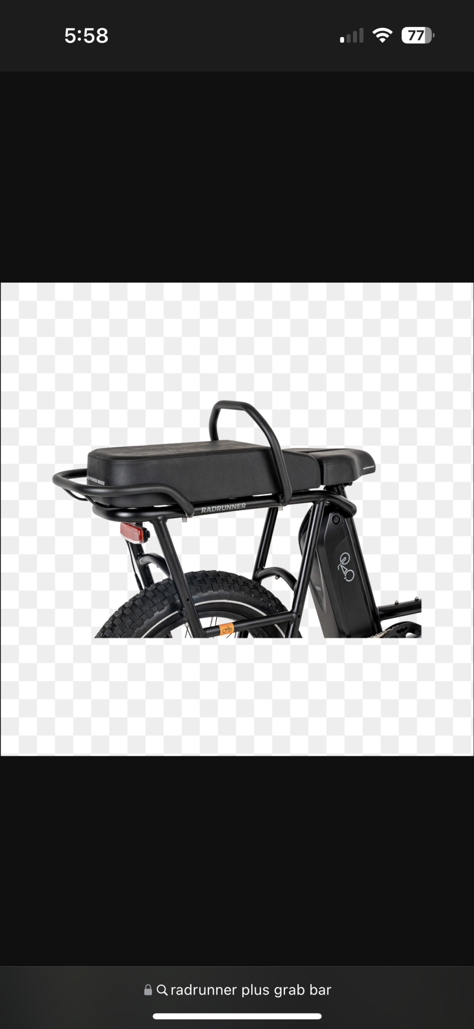 2020 Rad Power Bikes Rad runner plus Silver, gray or bare metal