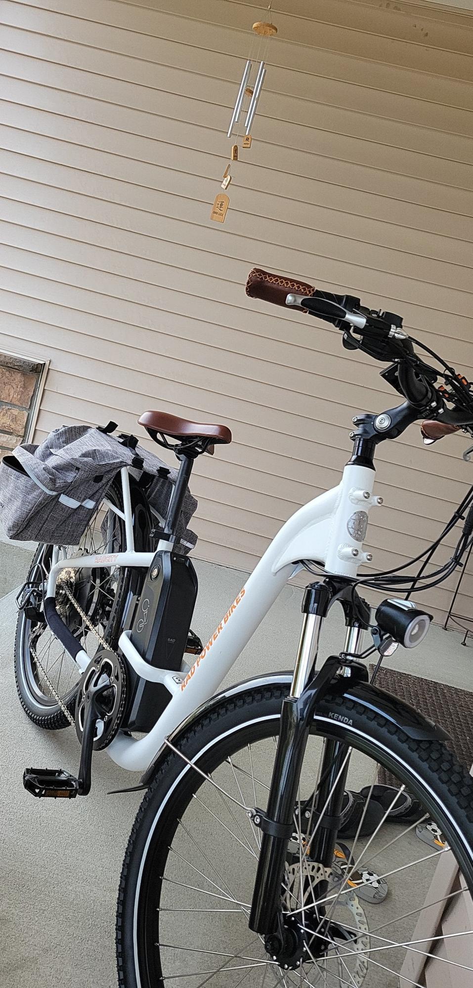 2021 Rad Power Bikes RadCity Step-Through 3 White