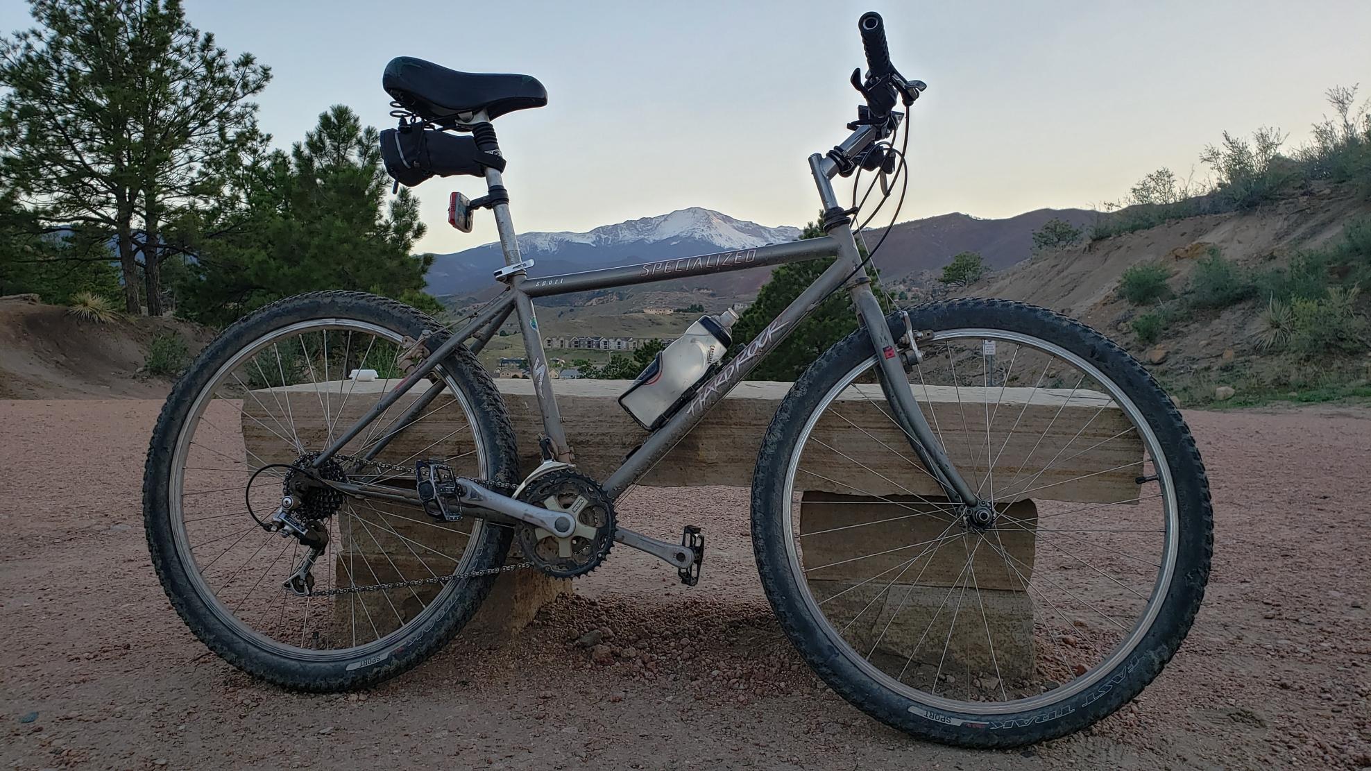 Specialized Hardrock Sport Silver, gray or bare metal